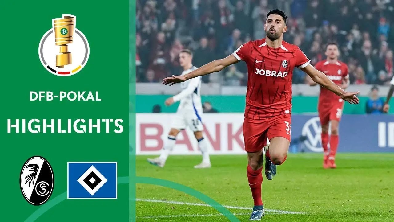 ไฮไลท์ฟุตบอล 31 ตุลาคม 2567 ไฟร์บวร์กพลิกชนะฮัมบูร์ก 2-1 ศึกเดเอฟเบ โพคาล เยอรมัน ฤดูกาล 2024 liveball2567
