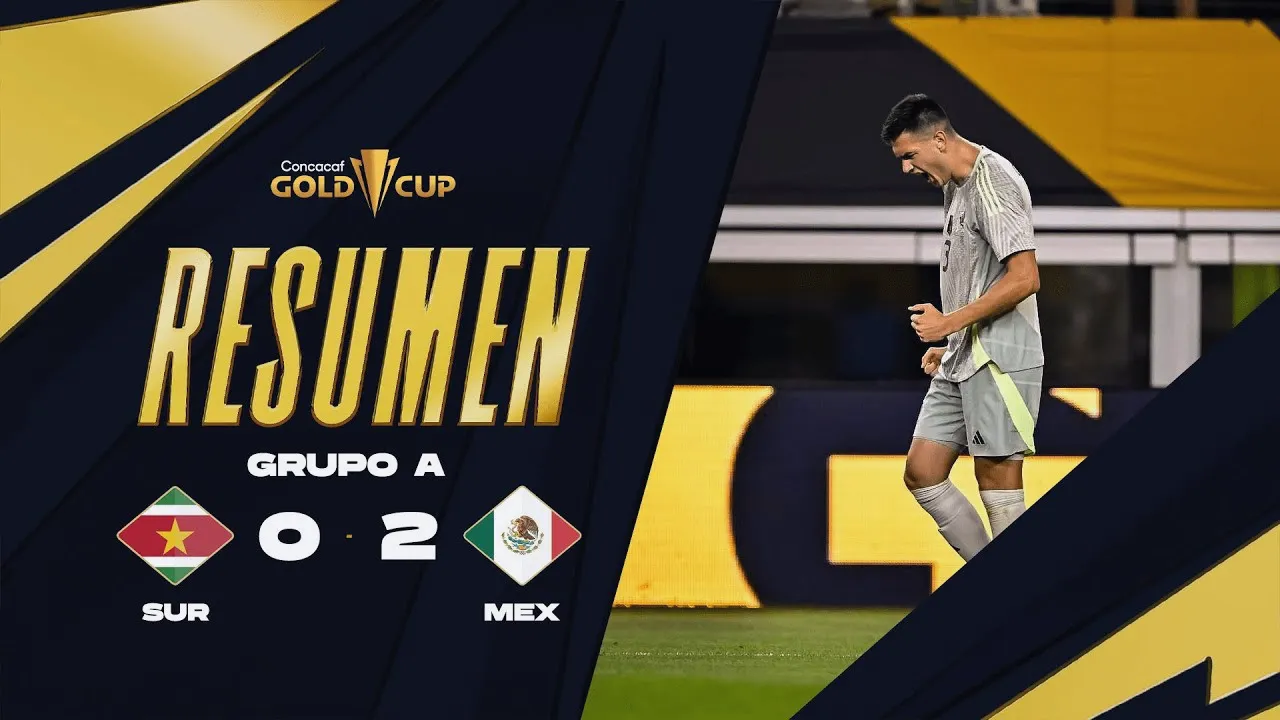 ไฮไลท์ฟุตบอล คอนคาเคฟ โกลด์ คัพ 2025: ซูรินาเม 0-2 เม็กซิโก วันที่ 19 มิถุนายน 2568 จาก liveball2567.com