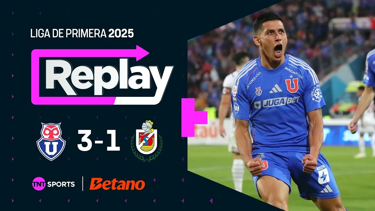 ไฮไลท์ฟุตบอล ชิลี พรีเมร่า ดิวิชั่น 2025 วันที่ 18 เมษายน 2568 ยูนิเวอร์ซิดัด เดอ ชิลี ไล่ถล่ม ดิปอร์เทส ลา เซเรน่า 3-1 ในศึกสุดมันส์