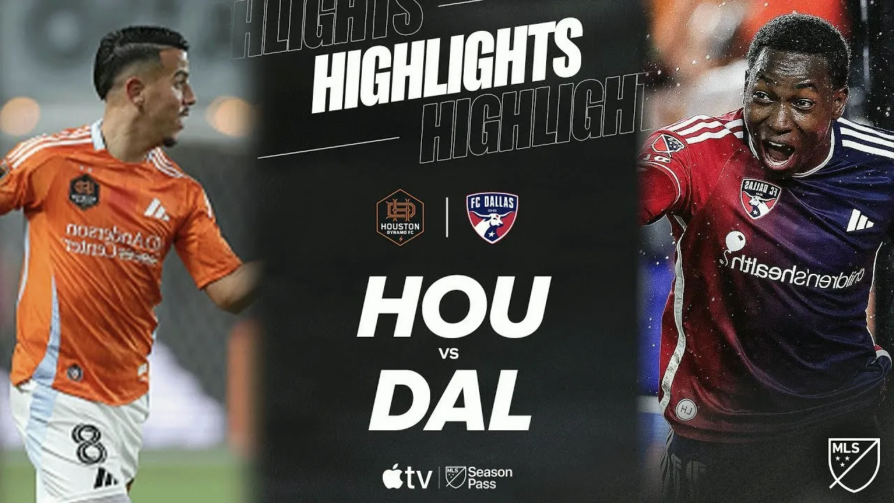 ล่าสุด 23/02/2568 ไฮไลท์ MLS ฮุสตัน ไดนาโม พ่าย เอฟซี ดัลลัส 1-2 ศึกยูเอสเอ เมเจอร์ลีก ซอกเกอร์ 2025