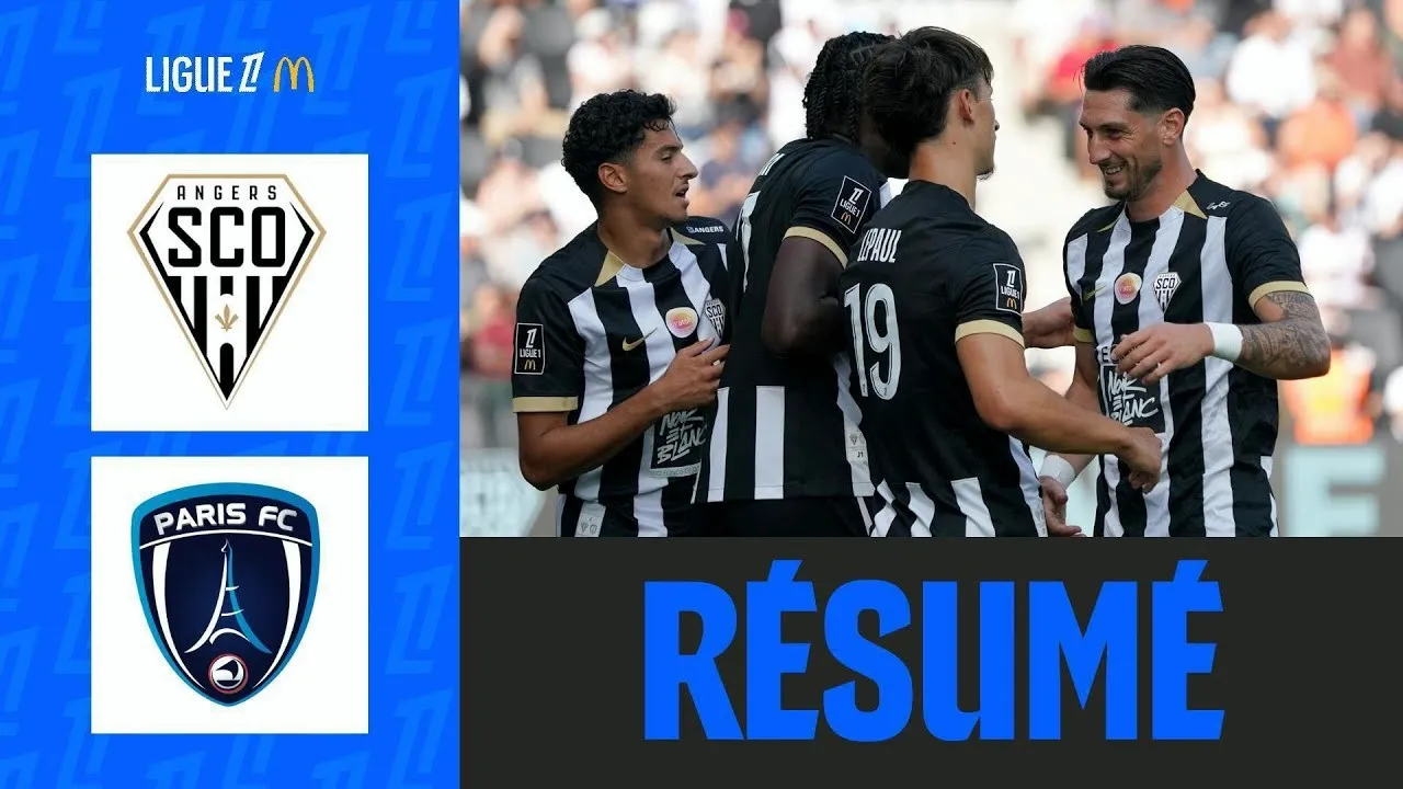 ไฮไลท์ฟุตบอล อองเช่ร์ ชนะ ปารีส เอฟซี 1-0 ในศึก ลีกเอิง ฝรั่งเศส ฤดูกาล 2025 วันที่ 18 สิงหาคม 2568