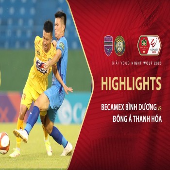 liveball2567.com สรุปไฮไลท์ศึกเวียดนามดิวิชั่น1 บีคาเม็กซ์ บินห์เยือง เสมอ ทันห์ เฮาห์ 1-1 สุดมันส์จบลงด้วยสกอร์แบ่งแต้มกันไป