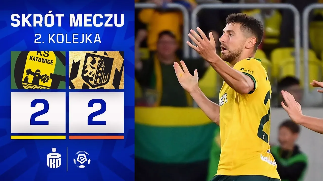 ไฮไลท์ฟุตบอล จีเคเอส คาโตวีตเซ่ เสมอ ซาเกลบี้ ลูบิน 2-2 โปแลนด์ เอ็คสตรัคลาซ่า ฤดูกาล 2025 เมื่อ 29/07/2568