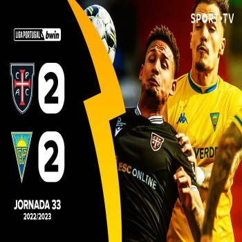 ไฮไลท์ฟุตบอล คาซ่า เพีย เอซี เสมอ เอสโตริล 2-2 สุดมันส์ในลีกา ซาเกรส โปรตุเกส 2022/23 ทาง liveball2567.com