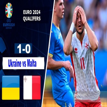 สนามศึกยูโร 2024 รอบคัดเลือก ยูเครน เฉือนชนะ มอลต้า 1-0 เก็บสามแต้มสำคัญ พร้อมลุ้นตั๋วต่อไป liveball2567.com