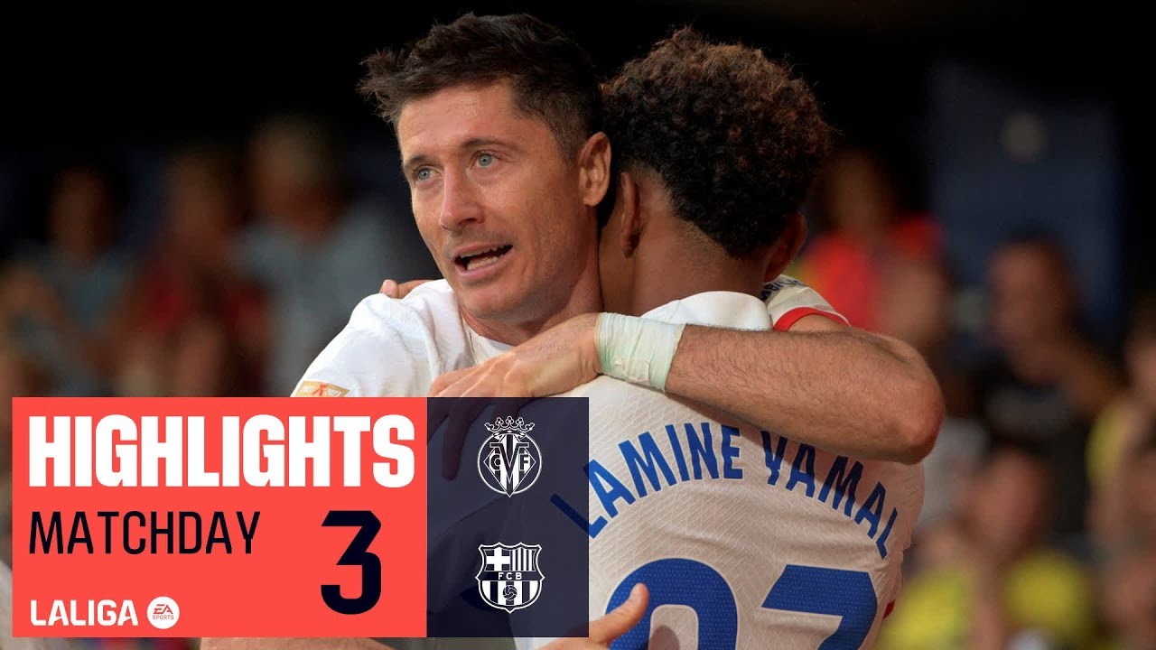 ไฮไลท์ฟุตบอล บาร์เซโลน่าบุกเชือดบียาร์เรอัล 4-3 ศึกลาลีก้าสเปน สุดมันเดือดไม่ทันตั้งตัว
