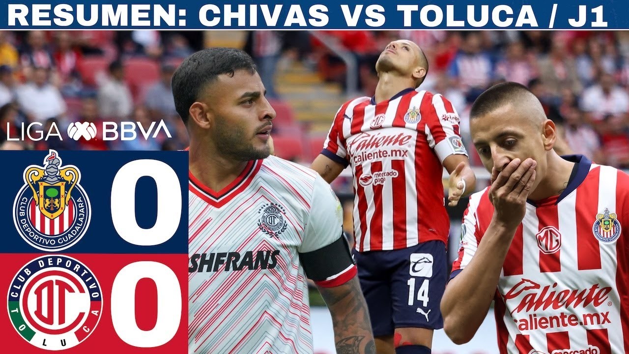 ไฮไลท์บอลสดชีวาส กัวดาลาจาร่า เสมอ โตลูก้า 0-0 ศึกเม็กซิโก พรีเมร่า ดิวิชั่น 07/07/2567