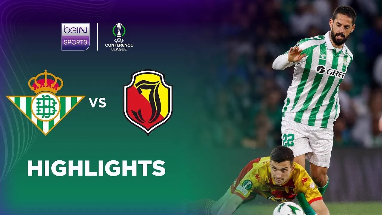 ไฮไลท์ฟุตบอลวันที่ 11 เมษายน 2568 : เรอัล เบติส เปิดบ้านชนะ จาเกียลโลเนีย 2-0 ศึกยูฟ่า คอนเฟอเรนซ์ลีก รอบ 8 ทีมสุดท้ายนัดแรก ทาง liveball2567.com