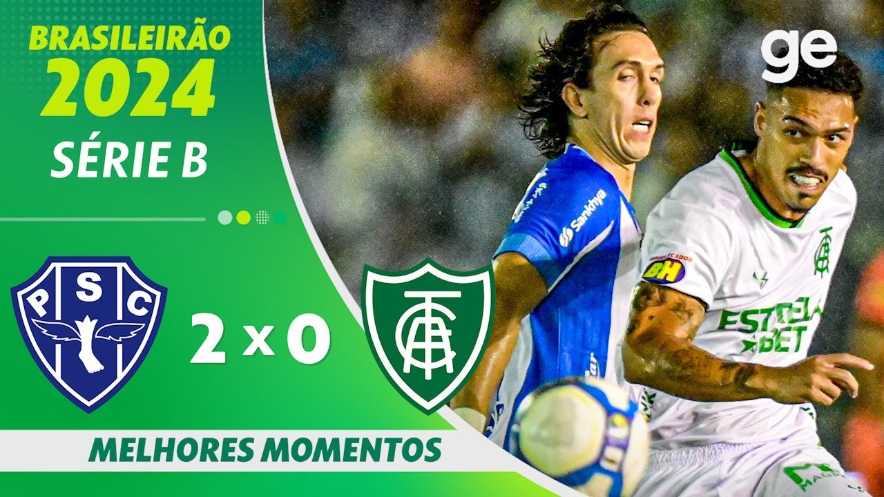 5 มิ.ย. 67 ไฮไลท์บราซิลซีรีย์บี เปซานดูเฉือนชนะอเมริกามิไนโร่ 2-0 ลีกเดือดไม่พลาดชมบนliveball2567.com