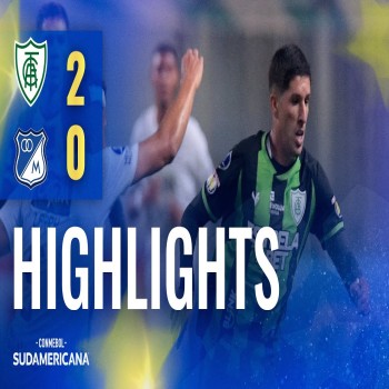 อันเด้งไฮไลท์ฟุตบอล อเมริกา เอ็มจี ชนะ มิลเลียนนาริออส 2-0 โคปา ซูดาเมริกาน่า ล่าสุดจากเกมนี้ที่ liveball2567.com