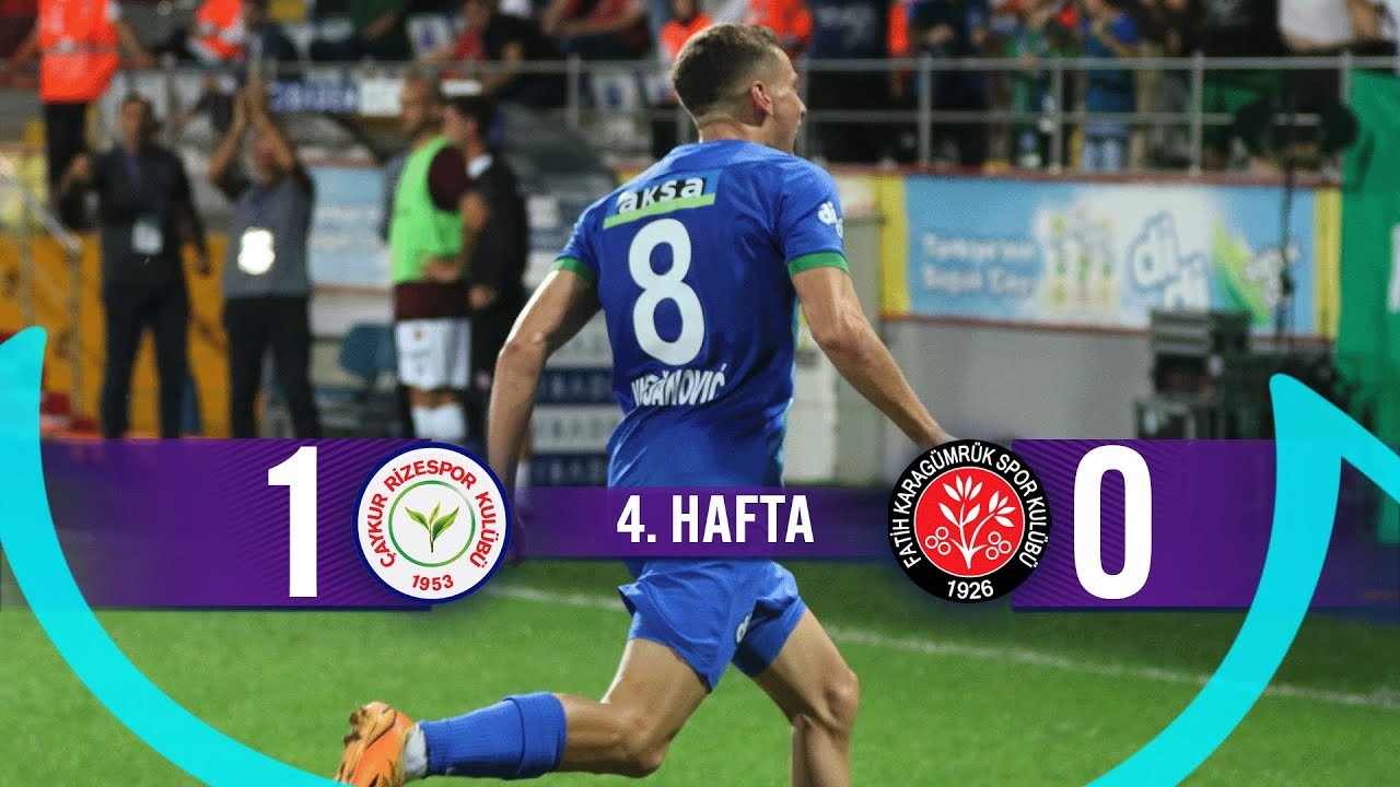 ลีกสูงสุดตุรกีซุปเปอร์ลีก ริเซสปอร์เฉือนคารากูมรัคสุดมัน 1-0 ประตูชัยท้ายเกม ลุ้นระทึกเต็มรูปแบบทาง liveball2567.com