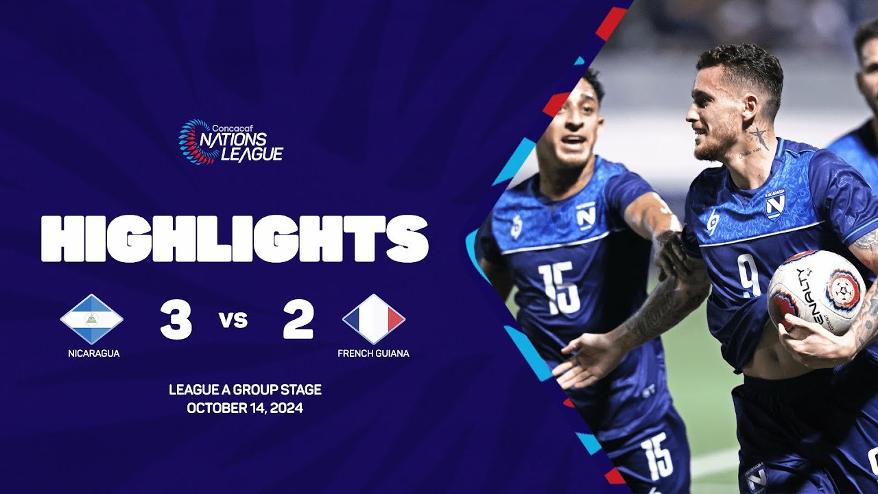 ไฮไลท์บอลดุเดือด! นิคารากัวเฉือนเฟรนซ์เกียน่า 3-2 ศึกคอนคาเคฟ เนชั่นส์ ลีก 2024 วันที่ 15 ตุลาคม 2567 คลิปมันส์จัดเต็มที่ liveball2567
