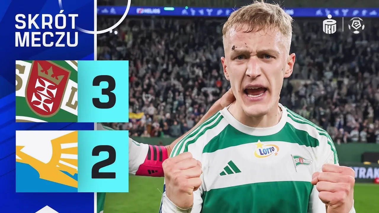 ไฮไลท์ฟุตบอล 15 เมษายน 2568 เลเชีย กอเดนซ์ เฉือน สตอล เมียเลช 3-2 ศึกโปแลนด์ เอ็คสตรัคลาซ่า season 2025