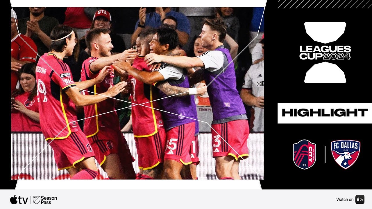 ไฮไลท์บอลสด: เซนต์หลุยส์ ซิตี้ ชนะ เอฟซี ดัลลัส 2-1 ในศึกอเมริกาลีกคัพ 2024 เมื่อวันที่ 28 กรกฎาคม 2567 liveball2567.com