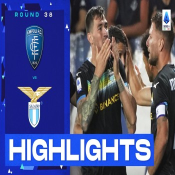 ไฮไลท์ฟุตบอลกัลโช่ เซเรียอาอิตาลี 2022/23 เอ็มโปลีพ่ายคาบ้านต่อลาซิโอ 0-2