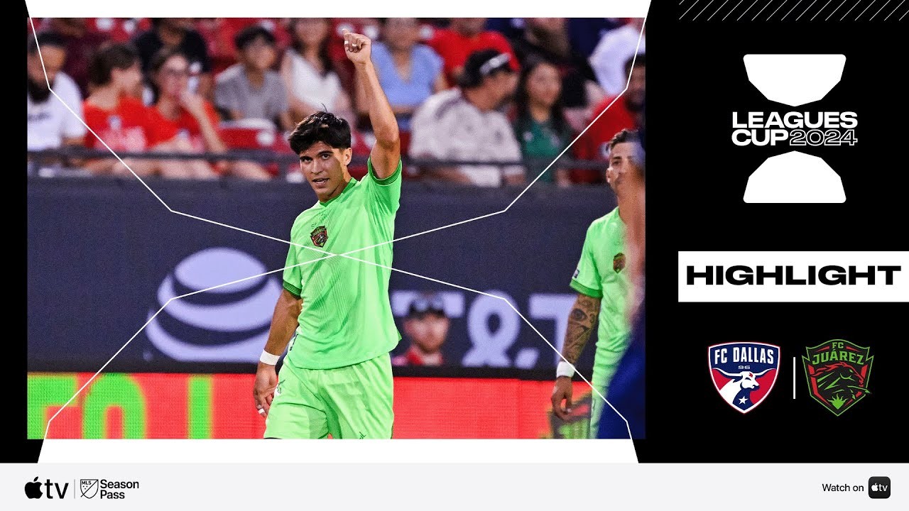 ไฮไลท์ฟุตบอล อเมริกา ลีก คัพ 2024 วันที่ 1 สิงหาคม 2567 เอฟซี ดัลลัส พ่ายคาบ้าน 0-2 ให้กับ เอฟซี ฮัวเรซ ล้มเหลวไม่ทำประตู