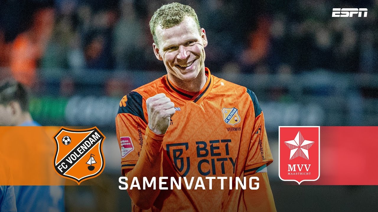 ไฮไลท์ฟุตบอล โวเลนดัมพลิกชนะเอ็มวีวี มาสทริชท์ 3-1 ในศึกจูปิแลร์ลีก ฮอลแลนด์ ฤดูกาล 2025 วันที่ 25 มกราคม 2568