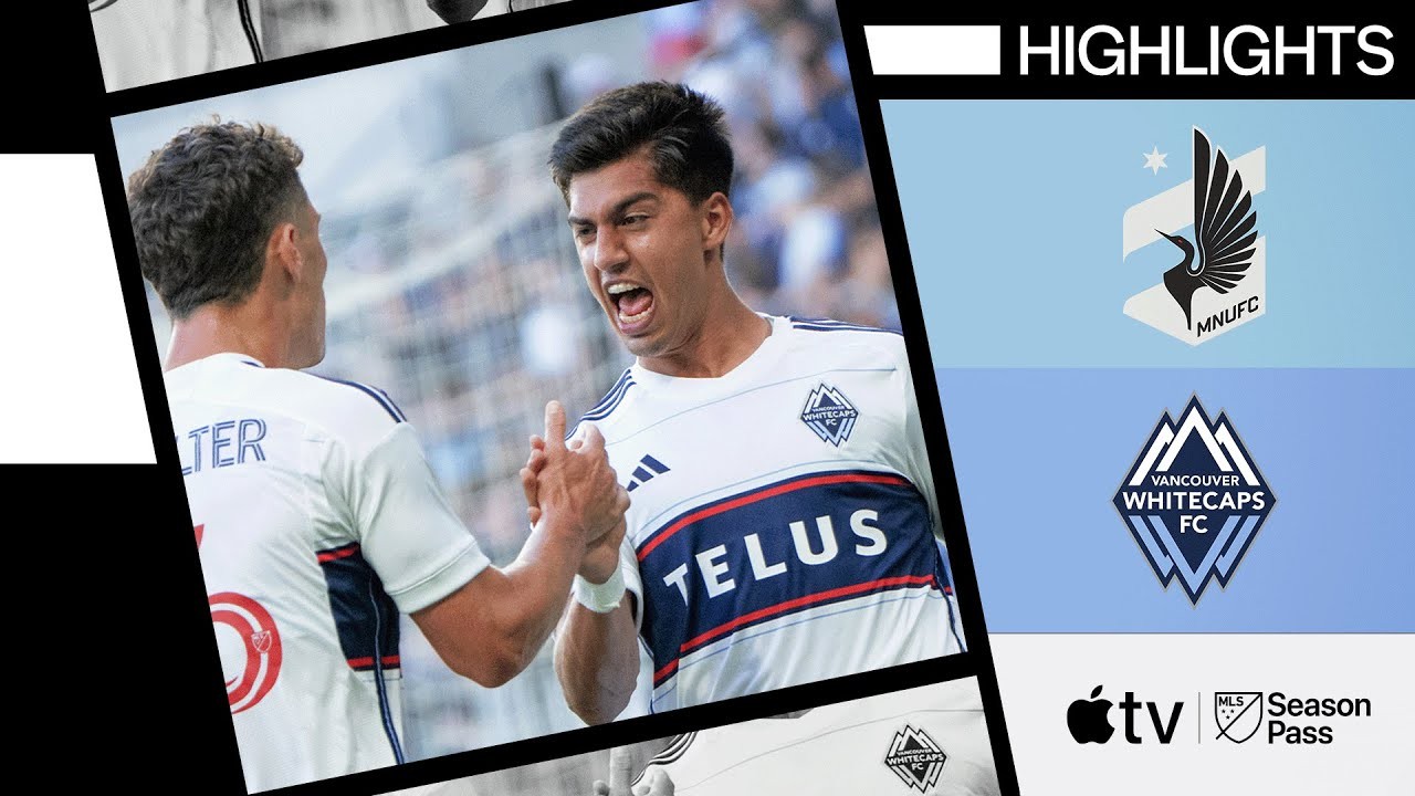 รีแมตช์เดือด ! มินนิโซต้า ยูไนเต็ด พ่ายแวนคูเวอร์ ไวต์แคปส์ 1-3 ศึก MLS 2024 วันที่ 4 กรกฎาคม 2567