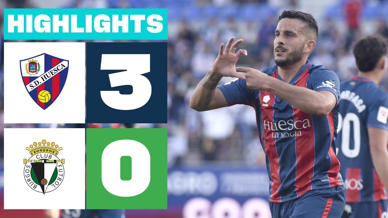 เต็มอิ่มทุกประตู อเดลันเต้ สเปน ฮูเอสก้า ถล่ม บูร์โกส ซีเอฟ 3-0 เก็บสามแต้มสำคัญ liveball2567 25 มีนาคม 2567
