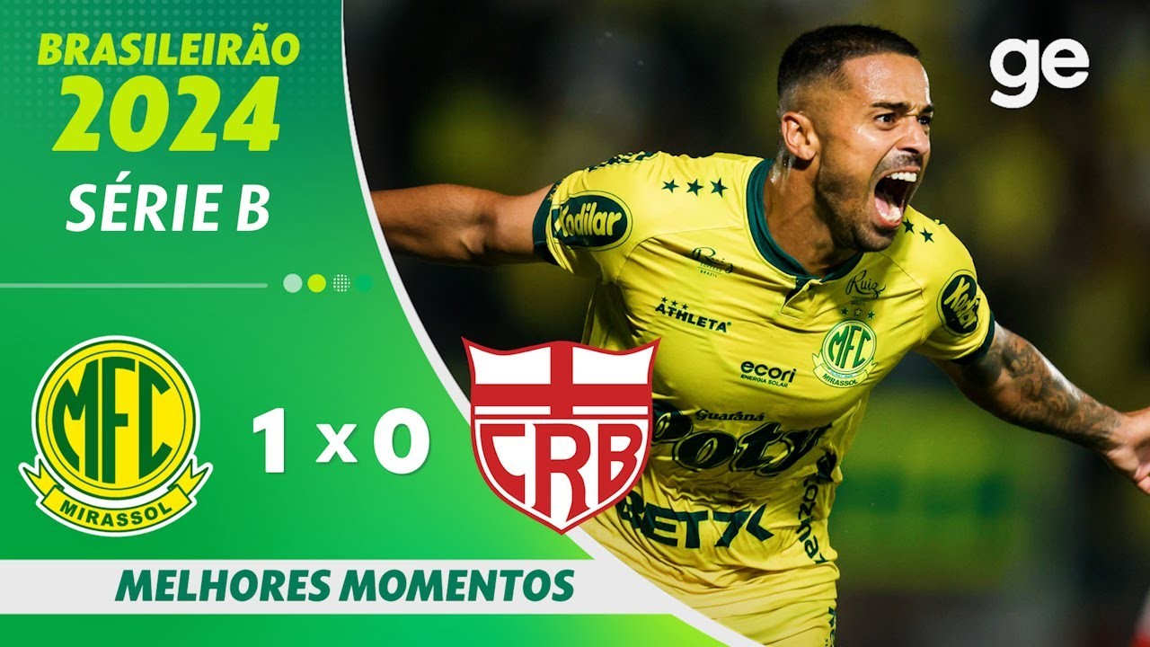 ไฮไลท์ฟุตบอล บราซิล ซีรี่ย์บี 2024/65 มิราสโซล เอาชนะ ซีอาร์บี แม็คซิโอ้ 1-0 เก็บสามแต้มสำคัญวันที่ 10/07/2567
