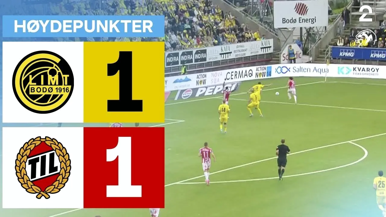 ไฮไลท์บอลโบโด กลิมท์แบ่งแต้มทรอมโซ่1-1 นอร์เวย์ทิปเปลีเก้น ฤดูกาล2025/26 วันที่10/08/2568 ชมคลิปย้อนหลังได้ที่นี่