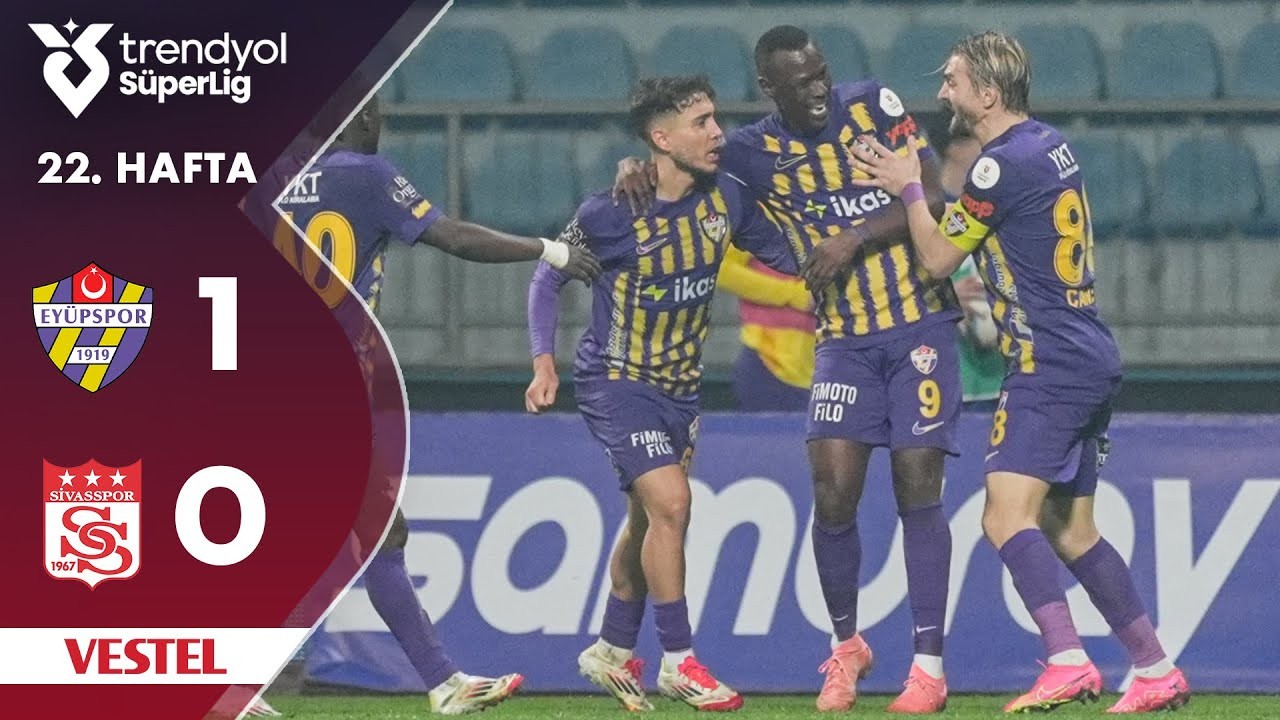 ไฮไลท์ตุรกีซุปเปอร์ลีก 1 ก.พ. 68 อียูบสปอร์เฉือนชีวาสสปอร์ 1-0 ที่สนาม z ผ่านทาง liveball2567.com