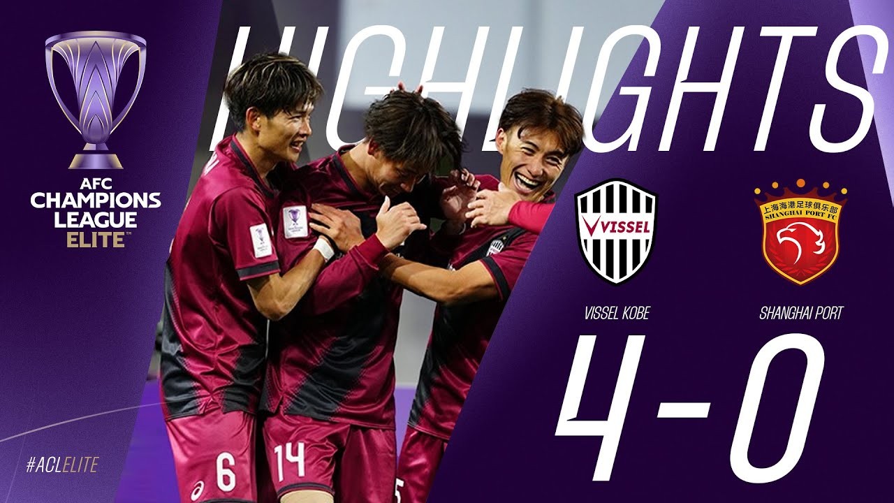 สดไฮไลท์วิสเซล โกเบ ถล่ม เซี่ยงไฮ้ พอร์ท 4-0 ศึกเอเอฟซี แชมเปี้ยนส์ลีก อีลิท 2025 12/02/2568