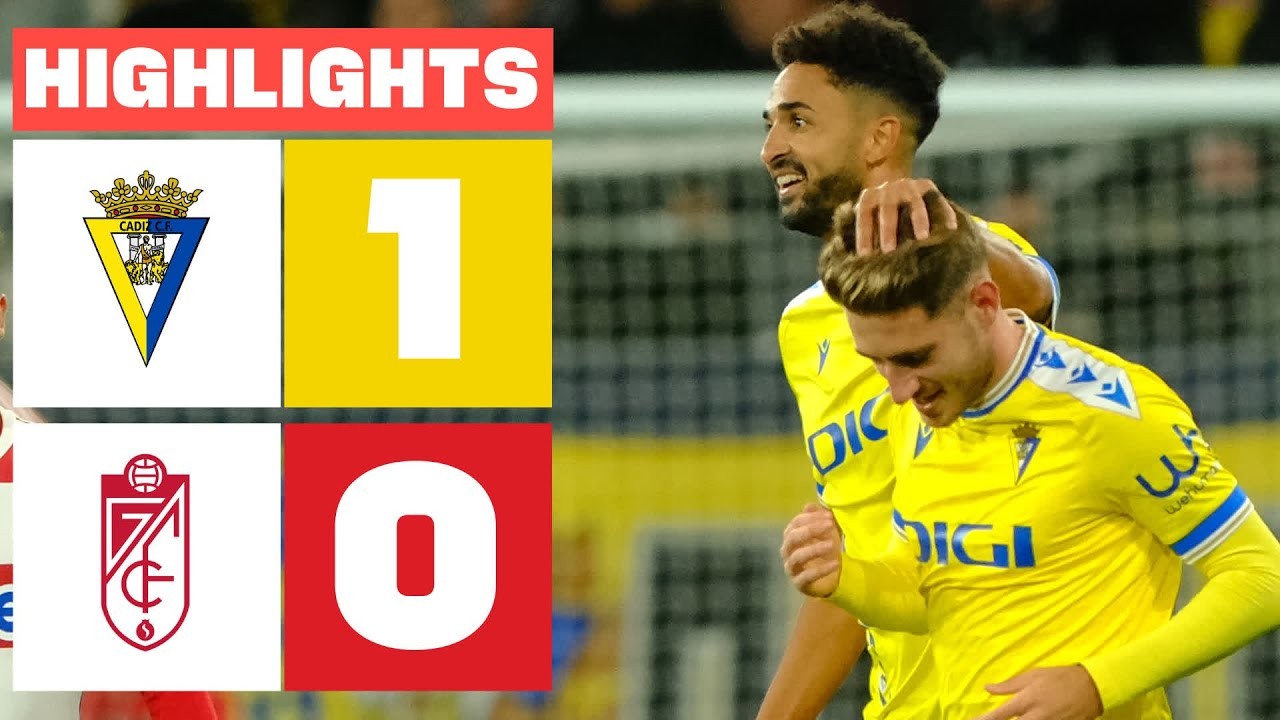 ไฮไลท์ฟุตบอลลาลีก้าสเปนวันที่ 30 มีนาคม 2567 กาดิซเปิดบ้านเฉือนกรานาด้า 1-0 สุดมันส์ที่ liveball2567.com
