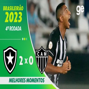 ไฮไลท์ฟุตบอลบราซิล ซีรี่ เอ โบตาโฟโก้ชนะอัตเลติโก มิไนโร่ 2-0 เกมเดือดทีมเยือนพ่ายคาบ้าน
