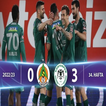 ไฮไลท์ฟุตบอลอลันยาสปอร์ปราชัยให้คอนยาสปอร์0-3 ศึกตุรกีซุปเปอร์ลีก2022/23 ที่เว็บ liveball2567.com