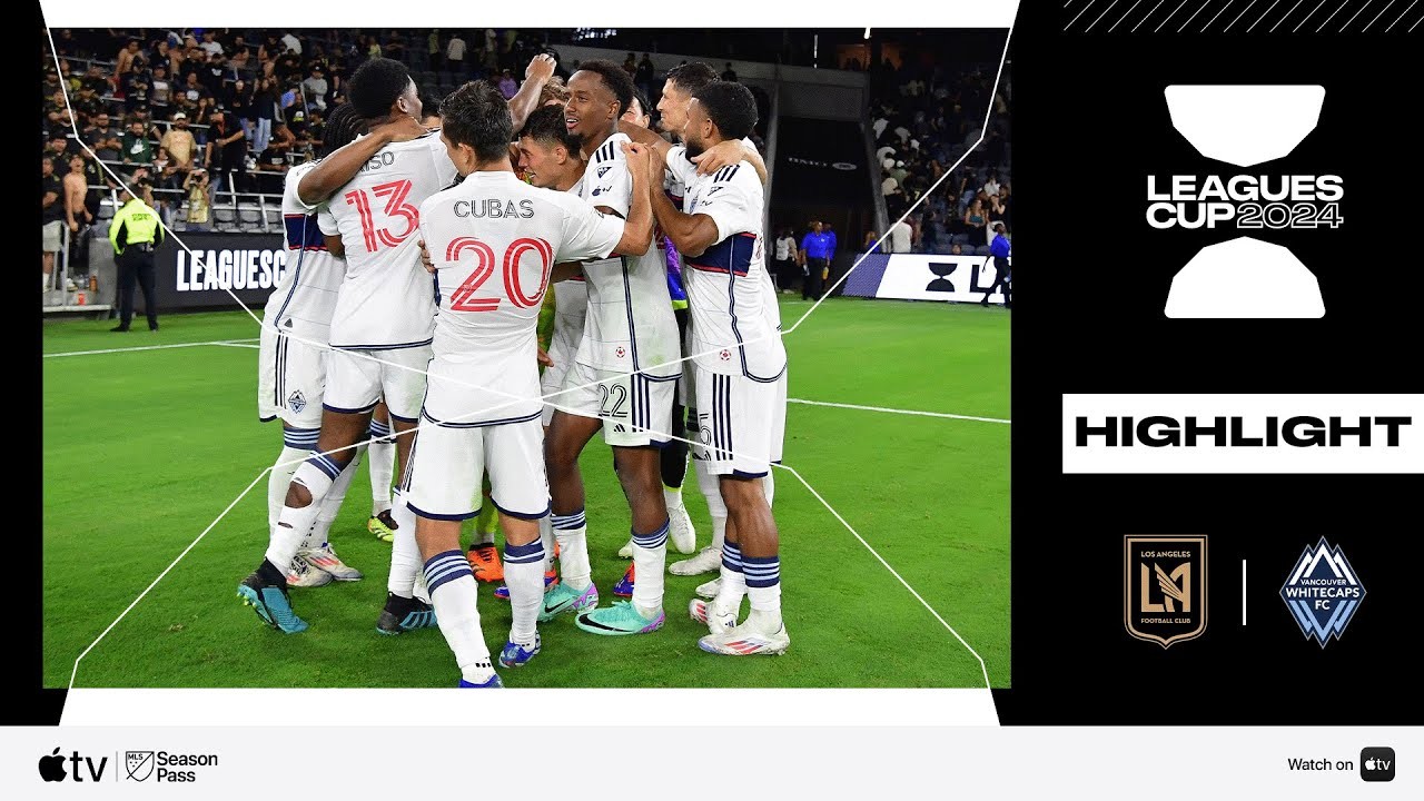 ไฮไลท์ฟุตบอลลอสแอนเจลิสเอฟซี 2-2 แวนคูเวอร์ไวต์แคปสจุดโทษ 2-4 อเมริกาลีกคัพ2024 31กรกฎาคม2567 liveball2567