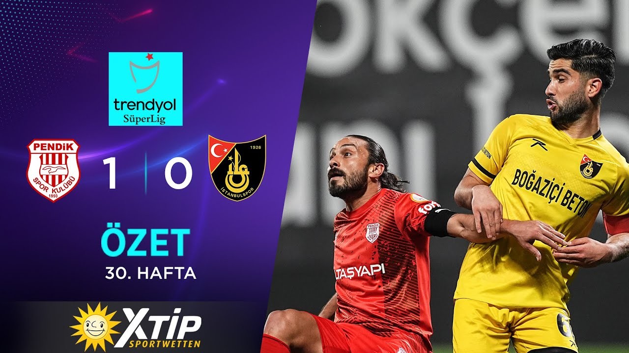 ไฮไลท์ฟุตบอลตุรกี ซุปเปอร์ลีก 2024 เพนดิคสปอร์ เฉือน อิสตันบูลสปอร์ 1-0 วันที่ 16 มีนาคม 2567