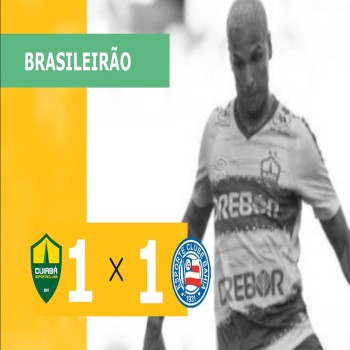 ไฮไลท์ฟุตบอลลีกบราซิล ซีรี่ เอ บาเฮีย บีเอ บุกเสมอคุยอาบา 1-1 ฝั่งละประตูจบสวยที่ liveball2567.com