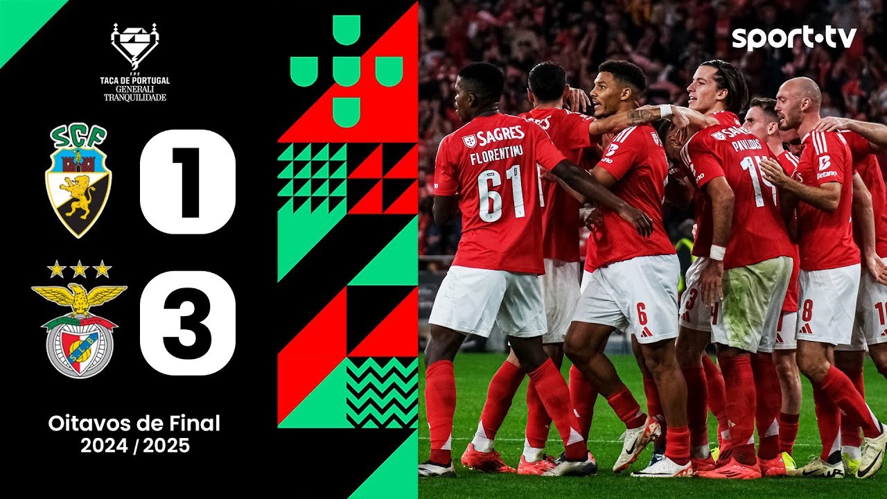 ชมไฮไลท์เด็ด! ฟาเรนเซ่ 1-3 เบนฟิก้า โปรตุเกส คัพ 15/01/2568 ลุ้นระทึกทุกประตู เบนฟิก้าบุกพังตาข่ายพาแฟนบอลกรี๊ดสนั่น