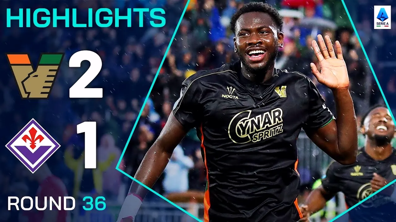 ไฮไลท์บอลเวเนเซียพลิกชนะฟิออเรนติน่า 2-1 ศึกกัลโช่เซเรียอาอิตาลี 13 พฤษภาคม 2568 ลุ้นมันส์ทุกนาทีที่ liveball2567