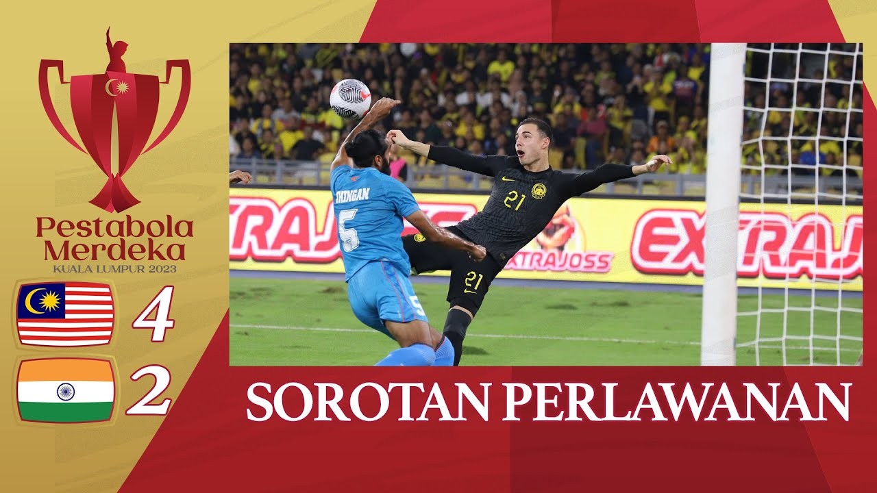 ไฮไลท์บอลกระชับมิตรทีมชาติ มาเลเซีย ถล่ม อินเดีย 4-2 นายประเดิม ศึกฟุตบอล อุ่นเครื่อง 2023 วันที่ 14/10/2566 จาก liveball2567.com