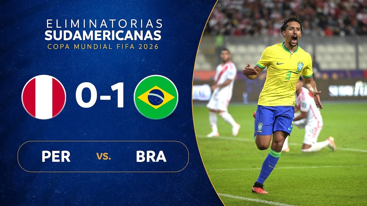 เปรู ปราชัยคาบ้าน บราซิล บุกเฉือน 1-0 ประเดิมชัยฟุตบอลโลก รอบคัดเลือก โซนอเมริกาใต้ เกมนี้แซมบ้าแข็งแกร่งกว่าลุ้นลุยต่อ liveball2567.com