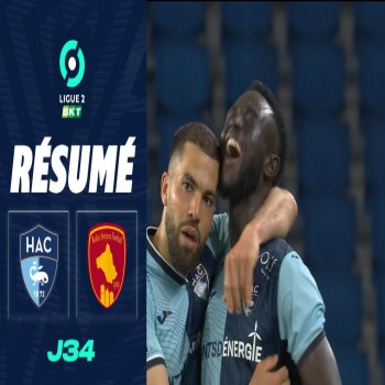 ไฮไลท์ฟุตบอล ลีกเดอซ์ ฝรั่งเศส เลออาฟร์ เฉือนชนะ โรเดซ อเวรอน 1-0 เก็บสามแต้มสำคัญบนเว็บ liveball2567.com