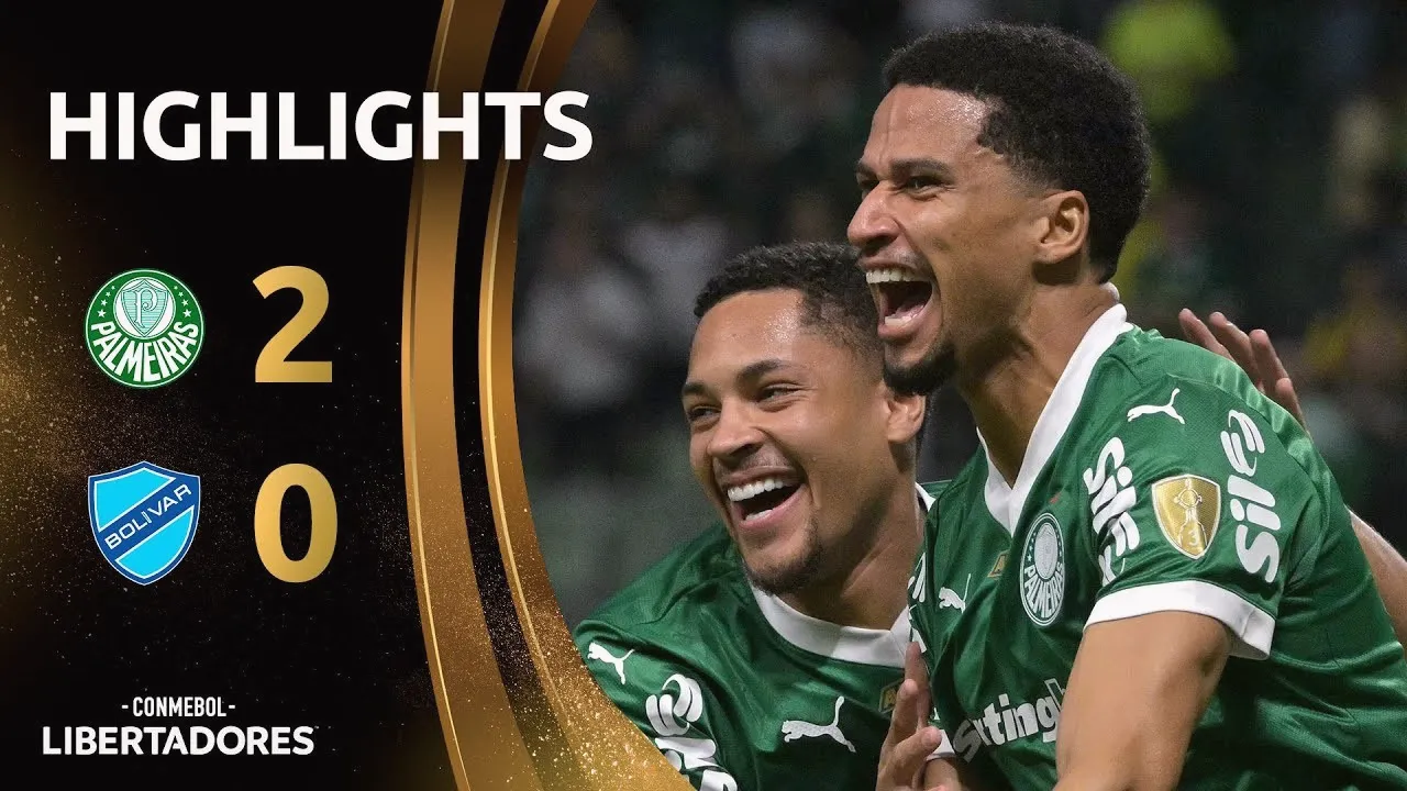 ไฮไลท์บอลสด พัลไมรัส 2-0 โบลิวาร์ โคปา ลิเบอร์ตาดอเรส 2025 ซัดประตูเด็ด 16/05/2568