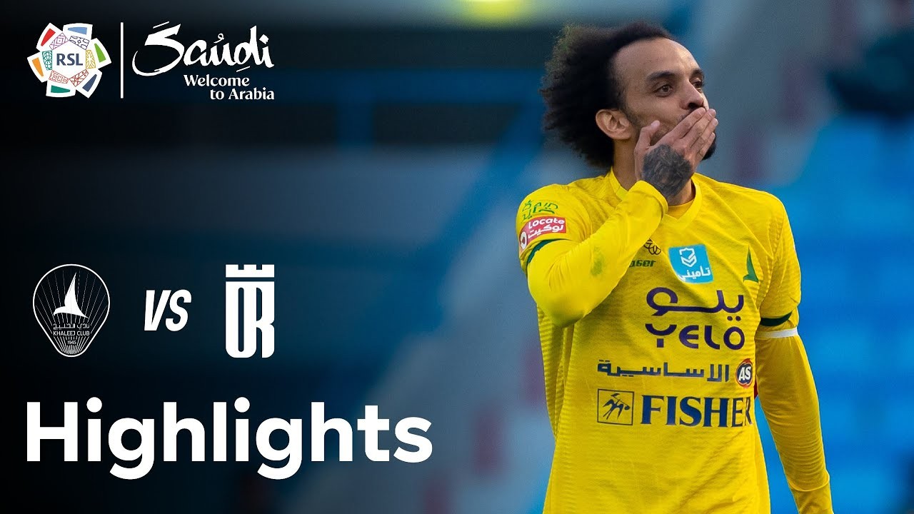 ไฮไลท์บอลซาอุฯ โปรลีก อัล คาลีจ บุกยำ อัล ราเอ็ด ขาดลอย 3-0 วันที่ 18 มกราคม 2568 ทาง liveball2567.com