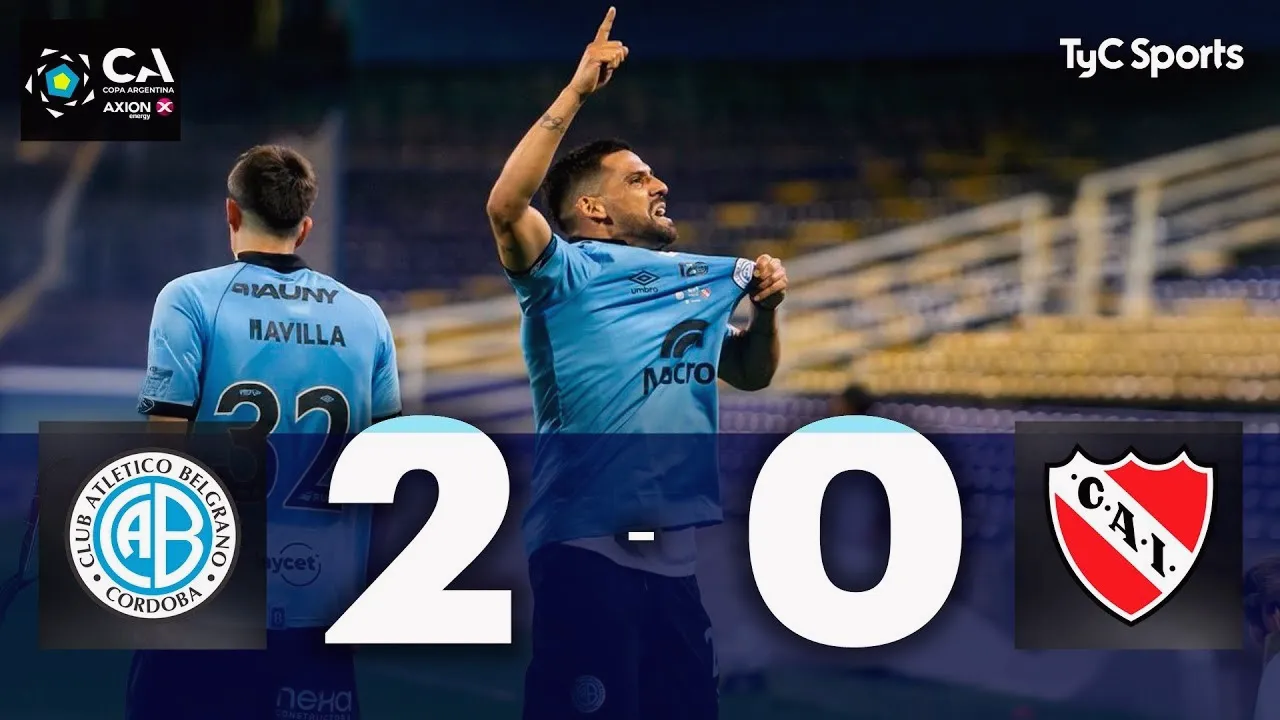 ไฮไลท์บอลโคปา อาร์เจนติน่า คัพ 2025 เบลกราโน่ เฉือนชนะ อินดิเพนเดนเต้ 2-0 02/08/2568 ดูไฮไลท์และผลบอลสดจาก liveball2567.com