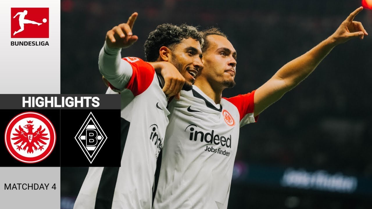ไฮไลท์ฟุตบอล ไอน์ทรัค แฟร้งค์เฟิร์ต เปิดบ้านดับ มึนเช่นกลัดบัค 2-0 ศึกบุนเดสลีก้า เยอรมัน 22 กันยายน 2567