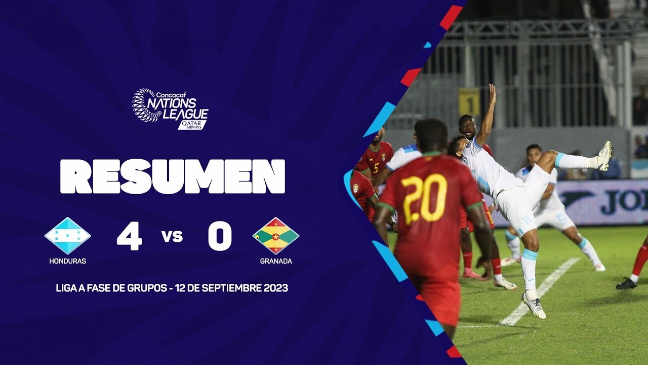 ไฮไลท์ฟุตบอลฮอนดูรัสถล่มเกรนาดา 4-0 คอนคาเคฟเนชั่นลีก ซัดประตูถล่มทลายขาดลอยยกแรก