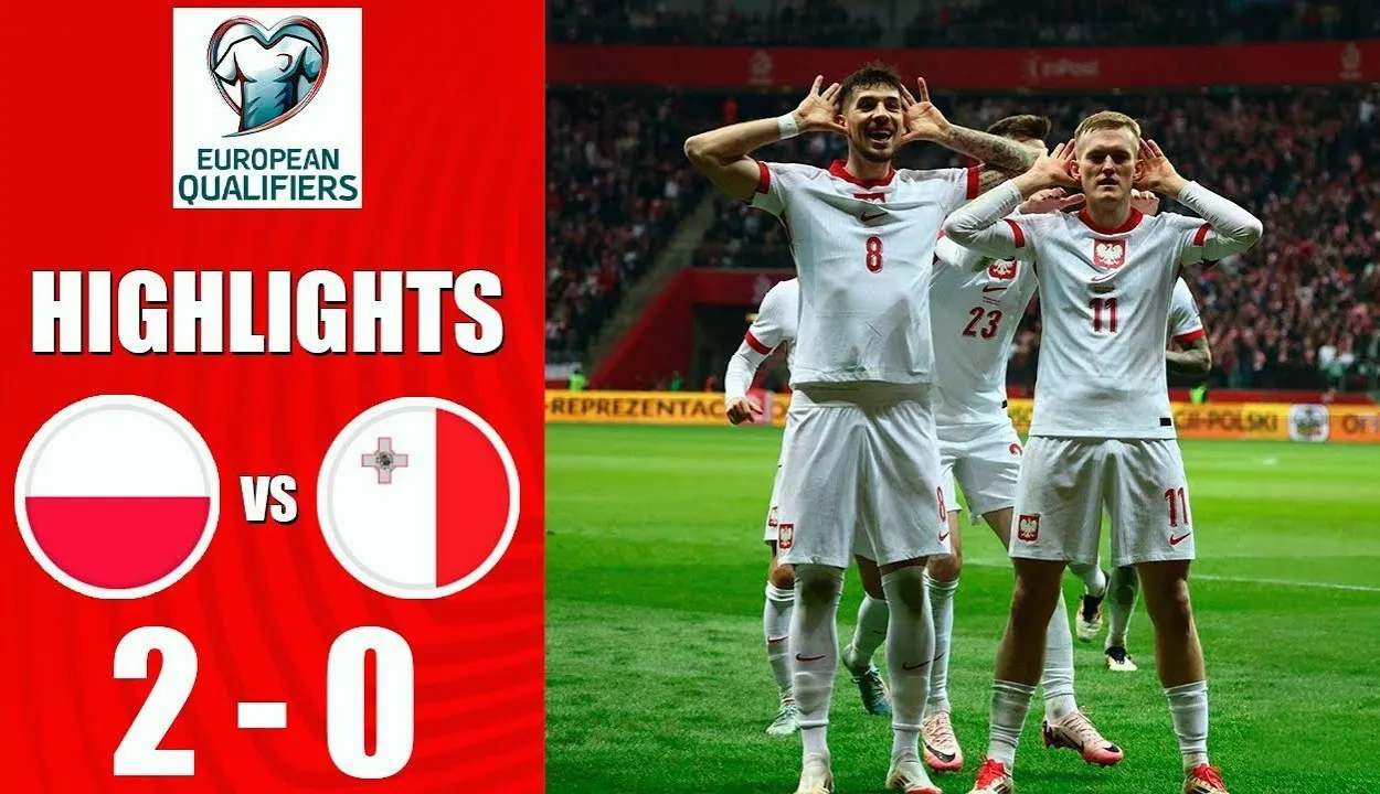ไฮไลท์บอล: โปแลนด์ 2-0 มอลต้า ศึกฟุตบอลโลก 2026 รอบคัดเลือก โซนยุโรป 25 มีนาคม 2568 จาก liveball2567.com