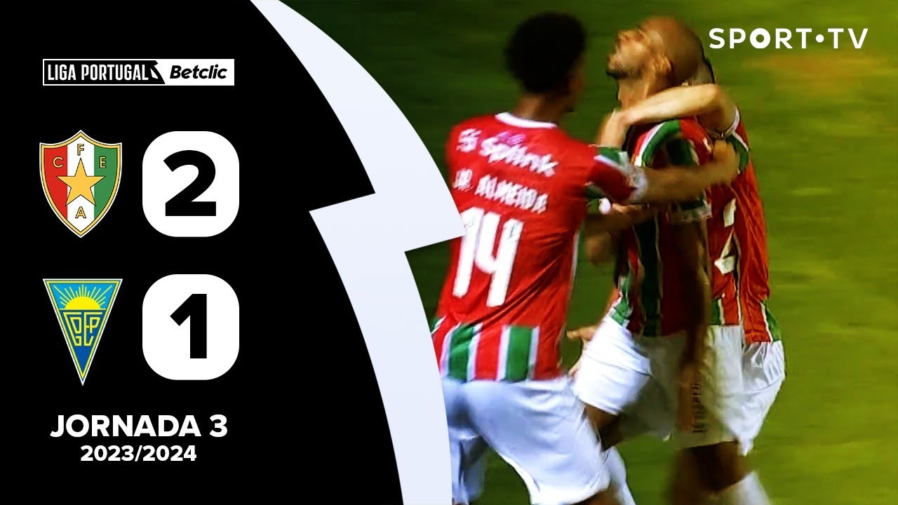 อมาดอร่าบุกเฉือนเอสโตริล 2-1 สุดมันส์ในลีกาโปรตุเกส ลุ้นแย้มชัยช่วงเดือด