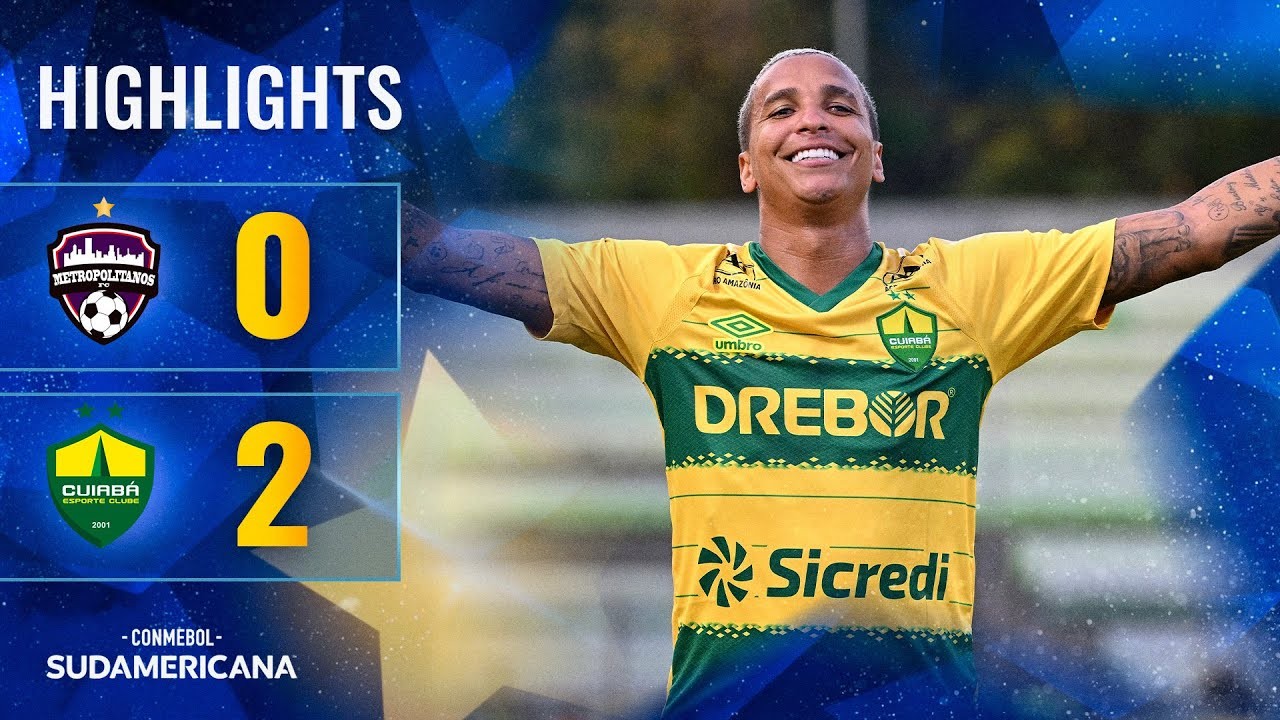 ไฮไลท์ฟุตบอลสด คุยอาบา บุกชนะ เมโทรโพลิทานอส 2-0 โคปา ซูดาเมริกาน่า 12 เมษายน 2567