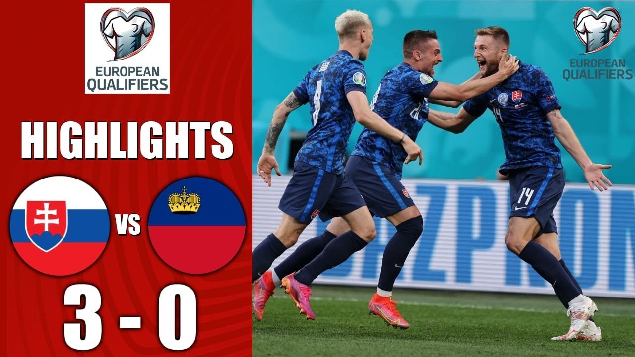 สรุปสกอร์ สโลวาเกีย ทุบ ลิกเตนสไตน์ 3-0 ศึกยูโร 2023 ตั้งหลักเกมบุก ทีมเยือนไร้ทางตอบโต้ ลุ้นต่อในลีก