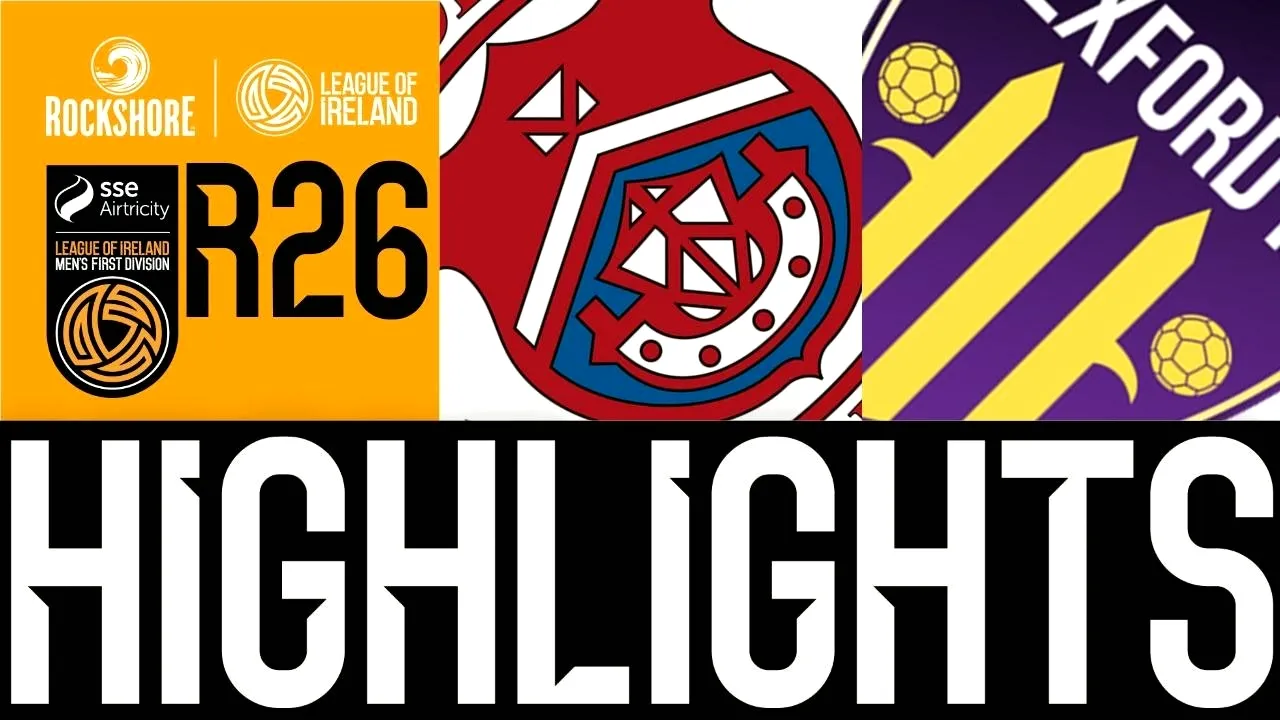 ไฮไลท์ฟุตบอลไอร์แลนด์ ดิวิชั่น 1 โคห์บ รัมเบลอ ถล่ม เว็กซ์ฟอร์ด เอฟซี 4-0 เมื่อวันที่ 5 สิงหาคม 2568