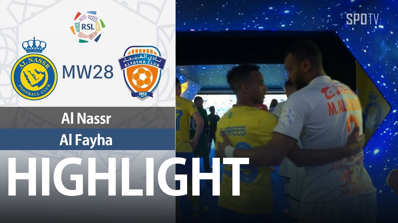20 เมษายน 2567 ไฮไลท์ซาอุดีลีก อัล นาสเซอร์ซาอุถล่มอัล ไฟฮา 3-1 ที่ซาอุดีอาระเบีย โปรเฟสชั่นแนล ลีก ฤดูกาล 2024