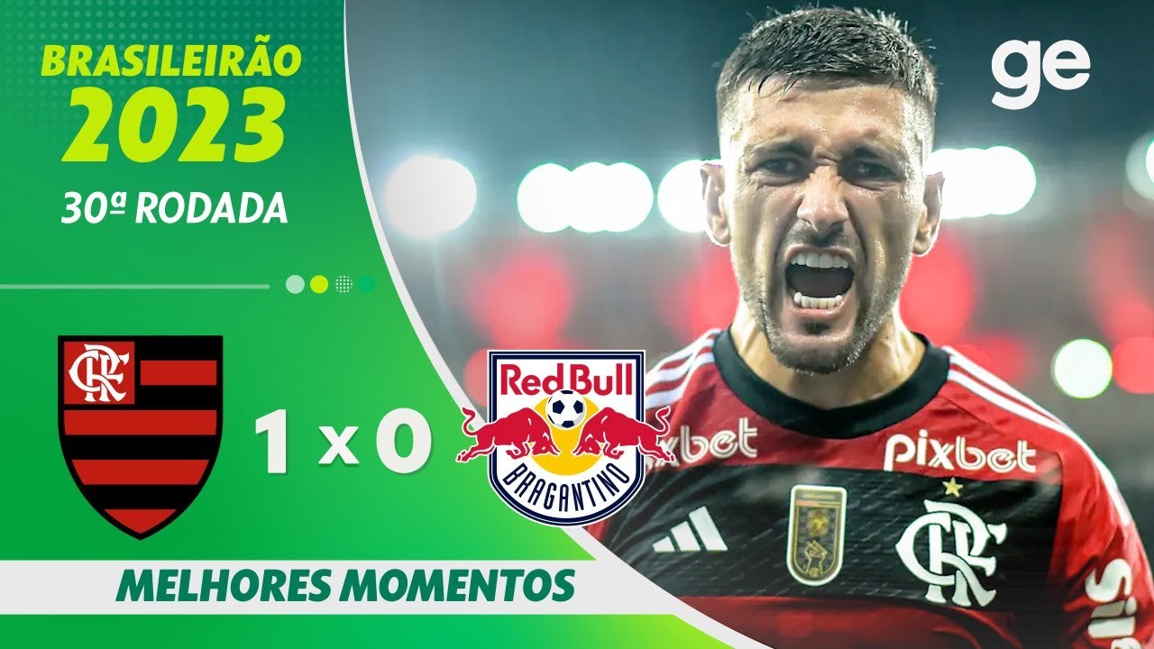 ไฮไลท์ฟุตบอลบราซิล ซีรี่ย์เอ 2023/24 ฟลาเมงโก้เฉือนบรากันติโน้ 1-0 ประตูชัยเด็ดขาด วันที่ 24 พฤศจิกายน 2566
